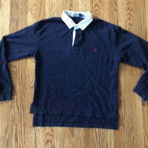 Ralph Lauren Rugby Long Sleeve Polo Shirt boys-Large